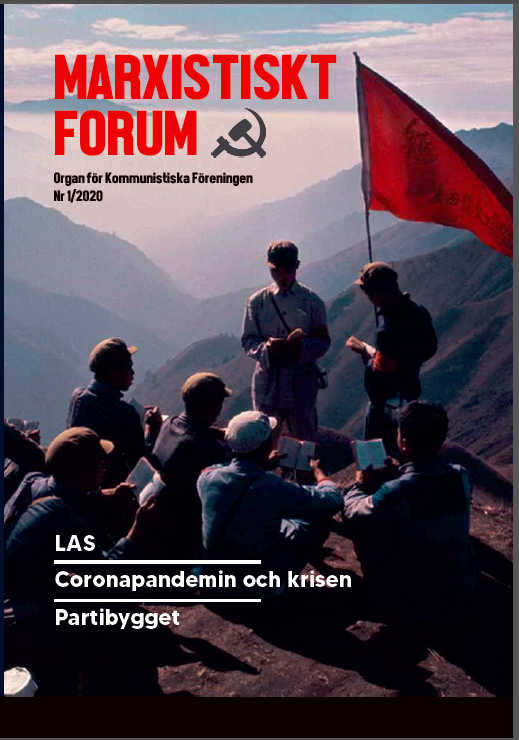 Nytt nummer av Marxistiskt Forum
