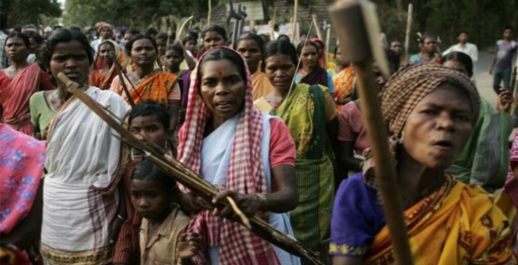 Om maoisternas kvinnorörelse Revolutionary Adivasi Women’s Organisation